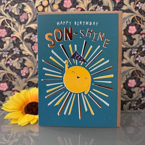 Birthday card Son - Happy birthday son-shine Birthday card Son - Happy birthday son-shine